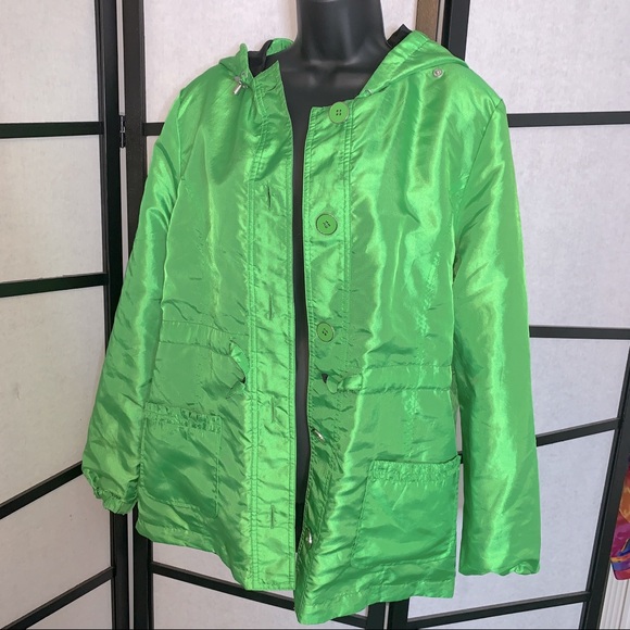 CHIC‎ UBU reversible green and black jacket - Picture 1 of 13